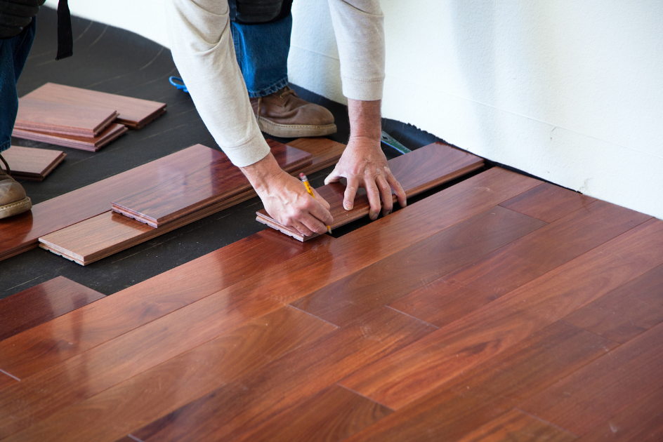 installing wood flooring